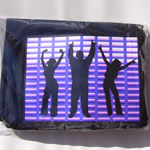 Sound activated model: Dancing Equalizer Purple